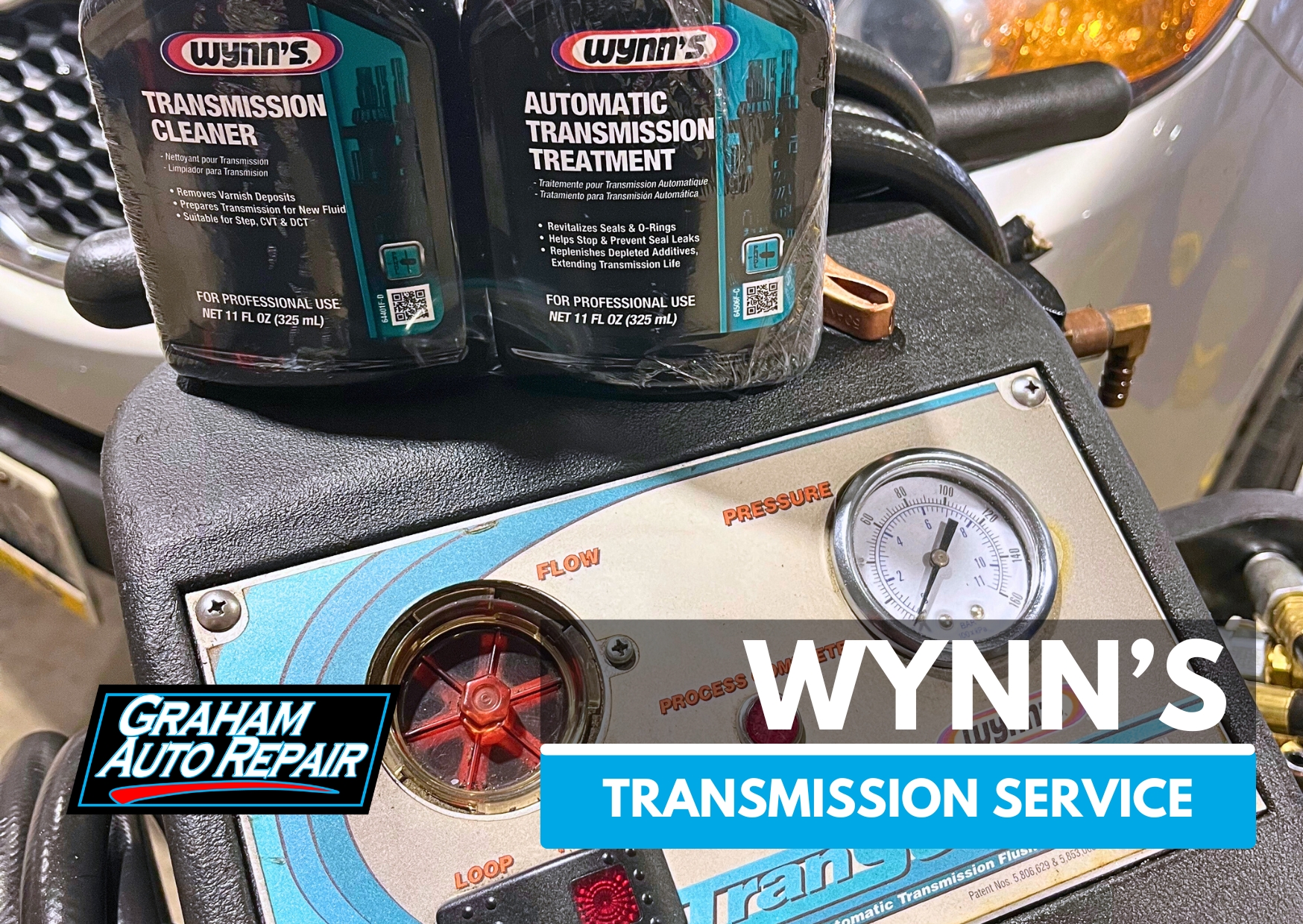 Wynn's Transmission Fluid Service at Graham Auto Repair